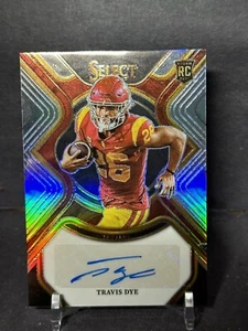 2023 panini select draft picks travis dre silver prizm RC autograph - Picture 1 of 2