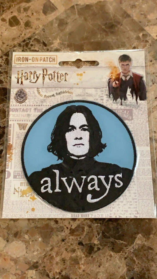 Harry Potter Professor Snape!! Iron On Patch! - Image 1 of 1