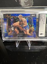 Jon Jones 2023 Panini Select Blue Disco /49 CGC MINT 9