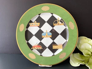 BULGARI Copricapi Reali CORONE Ltd Edition 12" Dinner Plate-Rosenthal Bulgari - Picture 1 of 9