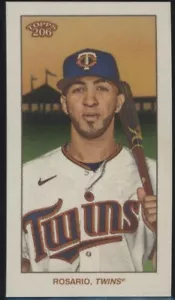 Eddie Rosario - Sovereign Back - 2020 Topps 206 Wave 4 - Bild 1 von 2