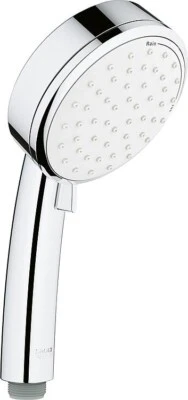 Grohe Handbrause Tempesta C100 2 Strahlarten Ø 100mm chrom