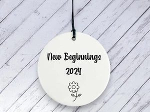 Neuanfang Keramik Dekoration ideal inspirierend Wertschätzung Freund Geschenk - Bild 1 von 8