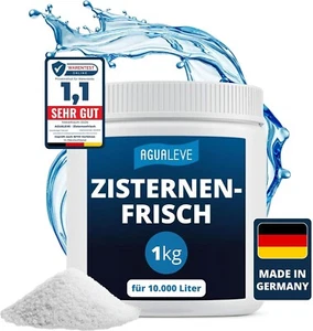AGUALEVE® Zisternenfrisch 1kg *NEU*, hält Regenwasser frisch, perfekt zum Gießen - Bild 1 von 9