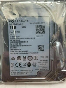 Seagate ST1000NX0313 Enterprise 1TB SATA 2.5" 15mm 7.2K Internal Hard Drive - Picture 1 of 1
