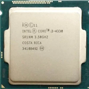 Intel Core i3 4330 CPU 3.5GHz LGA 1150 54W Processor - Picture 1 of 1