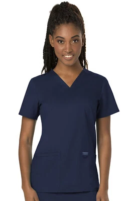 Cherokee Workwear Revolution Women's V-Neck Scrub Top | WW620 - Image 1 of 3