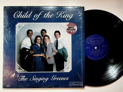 The Singing Greenes Child of the King Vinyl Album Gospel Music 1980s - Image 1 of 2