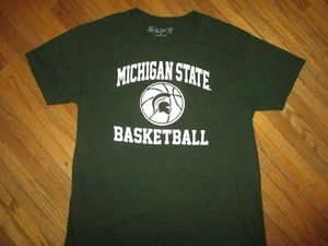 MICHIGAN STATE UNIVERSITY BASKETBALL T-SHIRT Spartans MSU Lansing Erwachsene LARGE - Bild 1 von 3