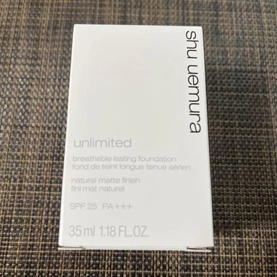 Base Shu Uemura Unlimited Líquido Duradero 35ml SPF24 PA+++ 754 Hecha en Japón Foto 1 de 4