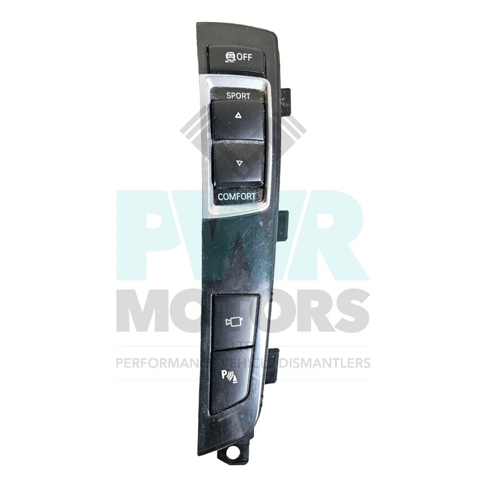 BMW F07 F10 F11 5 Series Mode, Traction Control and PDC Switch Panel 9202951 - Image 1 of 4