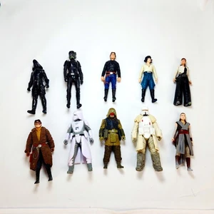 Konvolut 10 Star Wars 3,75" Figuren - Hoth, Rogue One, Jedi, Troopers & mehr - Bild 1 von 23