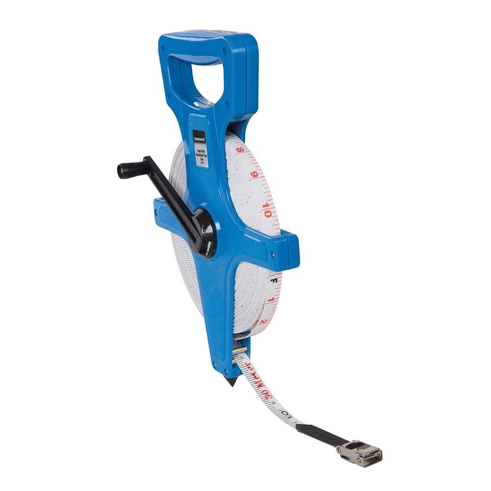 Silverline Cinta Métrica de Topógrafo, 50m x 13mm, Carrete Abierto - Imagen 1 de 1