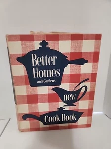 VTG Better Homes And Gardens New Cookbook 1953 1st Edition 9th Printing 5 Ring - Picture 1 of 9