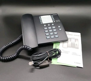 Siemens Euroset 2010 analog Telefon schwarzblau Betriebsanleitung ✅ - Bild 1 von 6