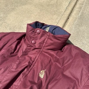 Vintage Y2K Nautica CHALLENGE J-CLASS Down Puffer Hooded Jacket Goose SZ M NWT - Picture 1 of 18