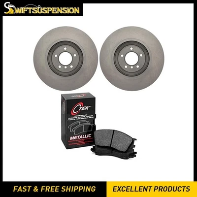 Juego de pastillas de freno de disco delanteras C-Tek rotor de freno de disco 3 piezas para BMW 335d 2009-2011 Foto 1 de 4