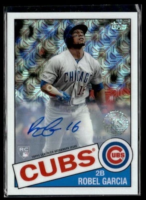 L10,256 - 2020 Topps '85 Topps Silver Pack Chrome Auto #85C47 Robel Garcia /299 - Image 1 of 2