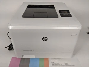 HP Color LaserJet Pro M454DN Color Workgroup Laserdrucker, OHNE TONER, Seiten 2950 - Bild 1 von 8
