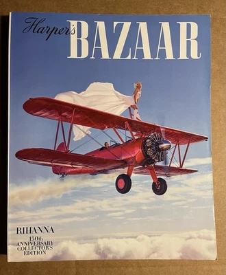 Harper's Bazaar Magazine March 2017 Rihanna Audrey Hepburn 450+ Pages of Fashion Foto 1 de 2