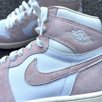 Nike Air Jordan 1 Retro OG High Sneakers W Size 7.5 Washed Pink {FD2596-600} - Image 1 of 4