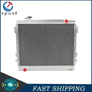 For Toyota Tacoma 1995-2000 2001-2004 2Row Full Aluminum Radiator 1778 Pickup - Foto 1 di 10