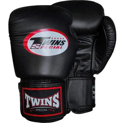 Guantes de Boxeo Gemelos Especiales BGVL3 Negro Estilo Muay Thai Foto 1 de 3