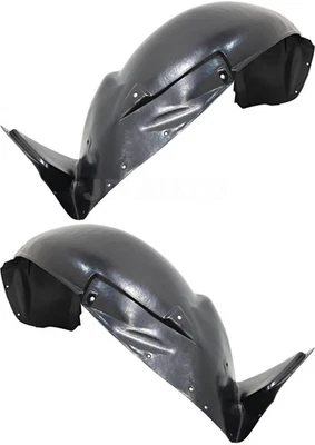 For 2007-2010 Saturn Sky BASE Front Fender Liner Driver and Passenger Pair Inner Foto 1 de 4