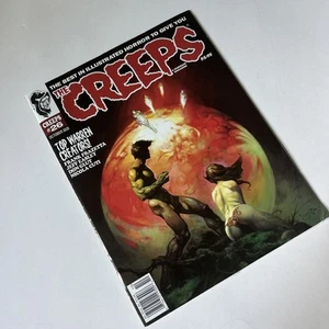 Warrant Creeps Mag #26 Oct 2020-Frank Frazetta cover-comic illustrated horror - Picture 1 of 5