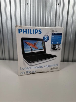 Philips PD9000/37 портативный DVD-плеер с коробкой и аксессуарами - без пульта дистанционного управления - Изображение 1 из 2