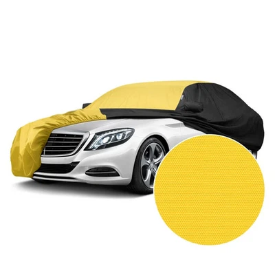 For BMW 2002 75-76 Car Cover WeatherShield HP Two-Tone Yellow Custom Car Cover w Foto 1 de 4