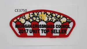 Boy Scout CSP Michigan Crossroads Council 2017 Unit Top Seller - Picture 1 of 1