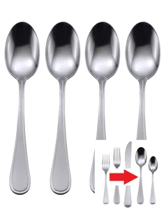(A7) ¡NUEVO!  CUCHARA DE ACERO INOXIDABLE ESPEJO ONEIDA ACORD - JUEGO/4 - ENVÍO RÁPIDO - Imagen 1 de 1