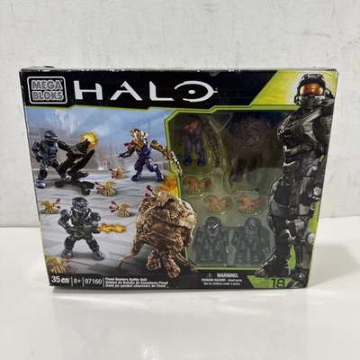 Halo Mega Bloks Flood Hunters Battle Unit Set 97160 Sealed * DAMAGED PACKAGING * - Image 1 of 4