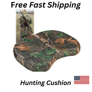 Cojín de asiento ligero tradicional, camuflaje aislante para caza camping, 1,5" de grosor - Imagen 1 de 12
