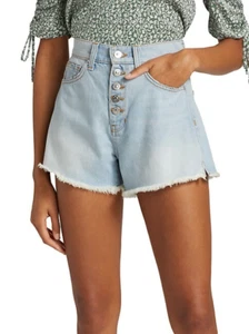 Veronica Beard AIRE Women's Timmi Cutoff Button Fly Denim Shorts, US 31 - Picture 1 of 4