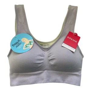 SPANX Women's Breast of Both Worlds Reversible Comfort Bra Orchid Linen Size XS - Picture 1 of 5