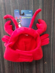 Costume cane da compagnia bootique cappello copricapo aragosta rossa - taglia L/XL - Foto 1 di 2