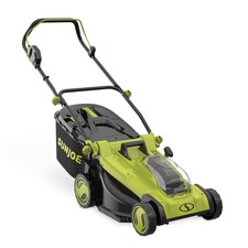 Cordless Garden Lawn Mower Yard Grass Grooming Tool 17" Mowing Width 12V Battery