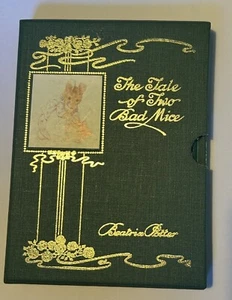 Deluxe Edition The Tale Of Two Bad Mice 1996 Hard Cover Slip Case Mint - Picture 1 of 3