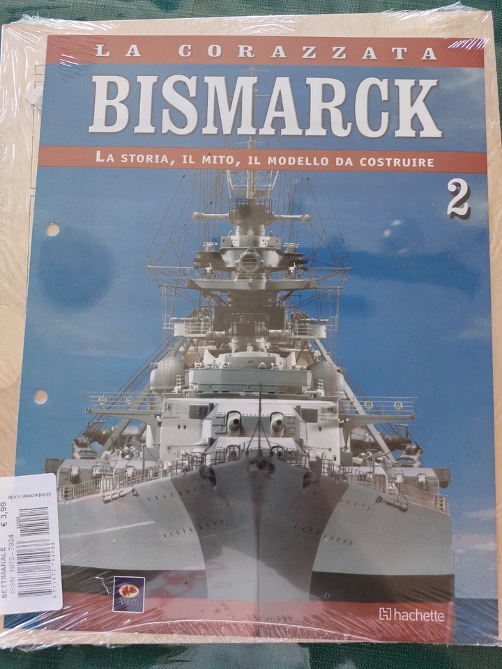 Fascicolo  n 2 LA CORAZZATA BISMARCK LA STORIA, IL MITO,  HACHETTE - Immagine 1 di 1