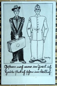 WWII Yesterday...Art Postcard by F. Barlog. Briesen-Verlag, Berlin. Germany 1942 - Picture 1 of 2