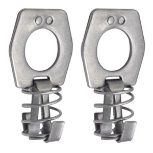 1 Pair Water Heater Cam Lock Metal Water Heater Door Latch RV Camper Hot Water - Picture 1 of 8
