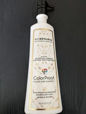 Colorproof BIOREPAIR-8 ANTI-THINNING CONDITION 25.4 fl oz / 750 ml New with Pump - Image 1 of 4