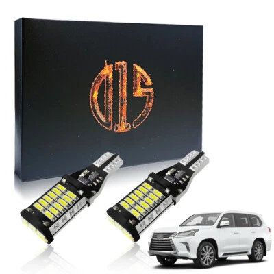 Bombillas LED de reversa blancas 921 para Lexus LX470 LX570 2003-2016 2017 Foto 1 de 4