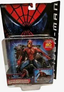 Vintage ToyBiz Battle Ravaged Spider-Man Movie Series 3 Actionfigur - Bild 1 von 5