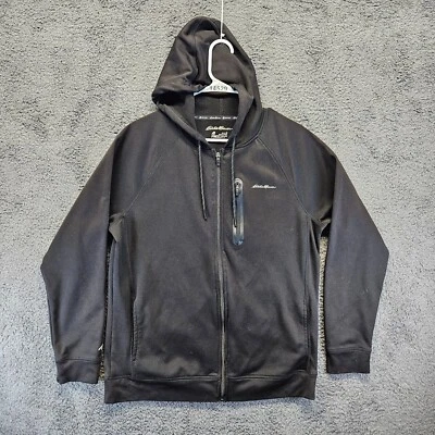 Eddie Bauer Sudadera con Capucha Para Hombre Talla Mediana Negra Freedry Sudadera con Capucha Cremallera Completa Foto 1 de 4