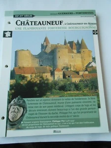 Castle Château Chateauneuf à Chateauneuf en Auxois France Fiche - Imagen 1 de 1