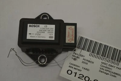 05-12 PORSCHE BOXSTER CAYMAN ABS SENSOR ACELERACIÓN OEM  Foto 1 de 4