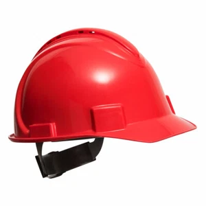 PORTWEST SAFETY PRO HARD HAT CAP STYLE ADJUSTABLE MANY COLORS PW01 HDPE SHELL - Picture 1 of 6